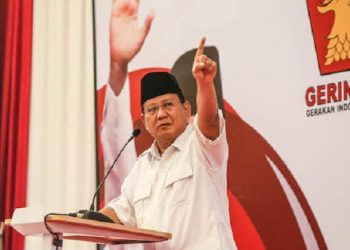 Versi Survei & Suara Partai: Prabowo Menangi Pilpres 2024