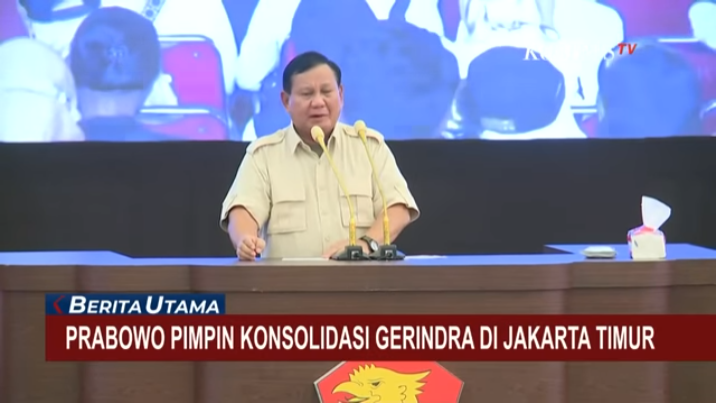 Prabowo Subianto : Jadi Atau Tak Jadi Presiden, Saya Akan Tetap Bela Negara Saya!