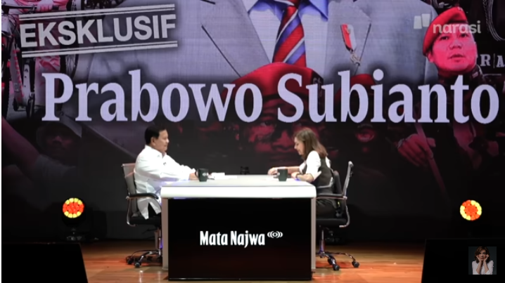 Eksklusif: Prabowo Subianto Bicara di Mata Najwa 12 Eksklusif: Prabowo Subianto Bicara di Mata Najwa