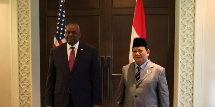 Bertemu di Pentagon, Prabowo dan Menhan AS Bahas Modernisasi Militer RI