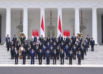 Presiden Prabowo Subianto Resmi Lantik Menteri Kabinet Merah Putih