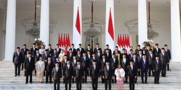 Presiden Prabowo Subianto Lantik Seskab dan Wamen Kabinet Merah Putih