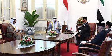 Presiden Prabowo Subianto Bertemu Utusan Khusus UEA dan Mesir