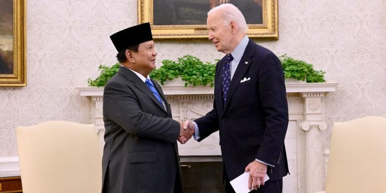 Joe Biden Sambut Hangat Prabowo Subianto di Gedung Putih 10 Joe Biden Sambut Hangat Prabowo Subianto di Gedung Putih