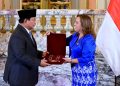Presiden Prabowo Dianugerahi “Grand Cross of the Order of the Sun of Peru” 13 Presiden Prabowo Dianugerahi “Grand Cross of the Order of the Sun of Peru”